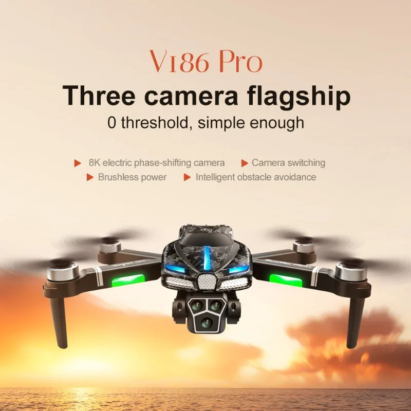 Drone Camera Professional - Новый V186 Pro Drone Профессиональный бесщеточный