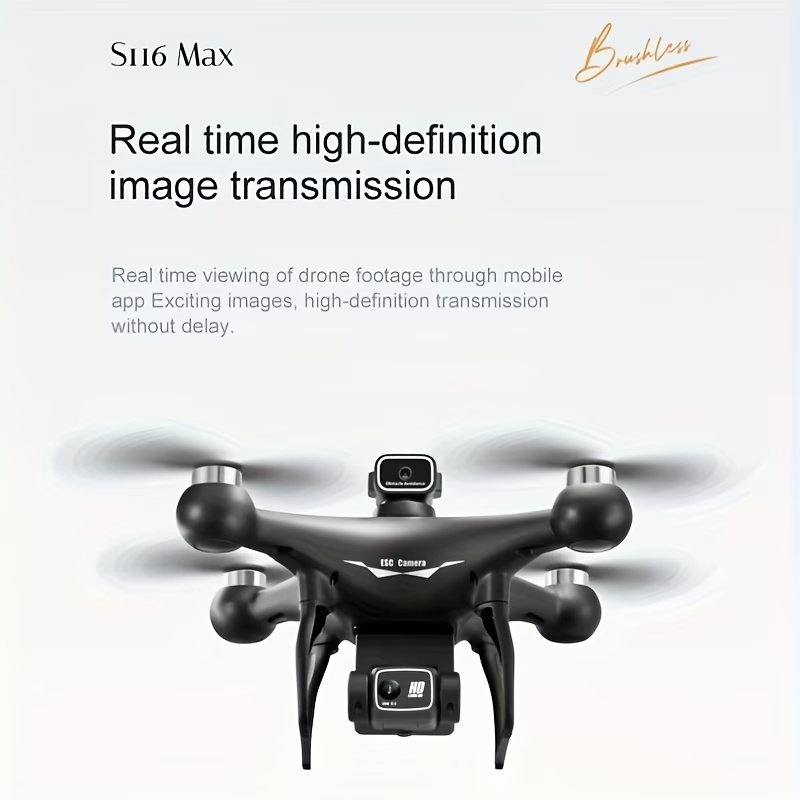 Drone Camera Mount - Новый дрон S116 с бесщеточным двигателем