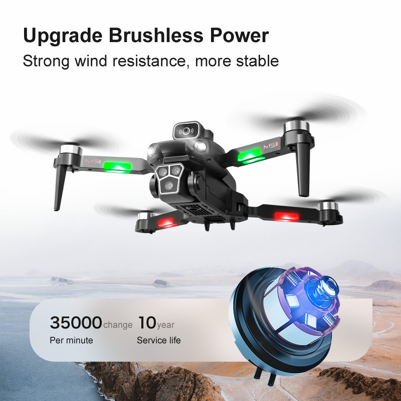 Дрон M1S 4K, бесщеточный двига – обзор и цена Drone Camera Wide Angle