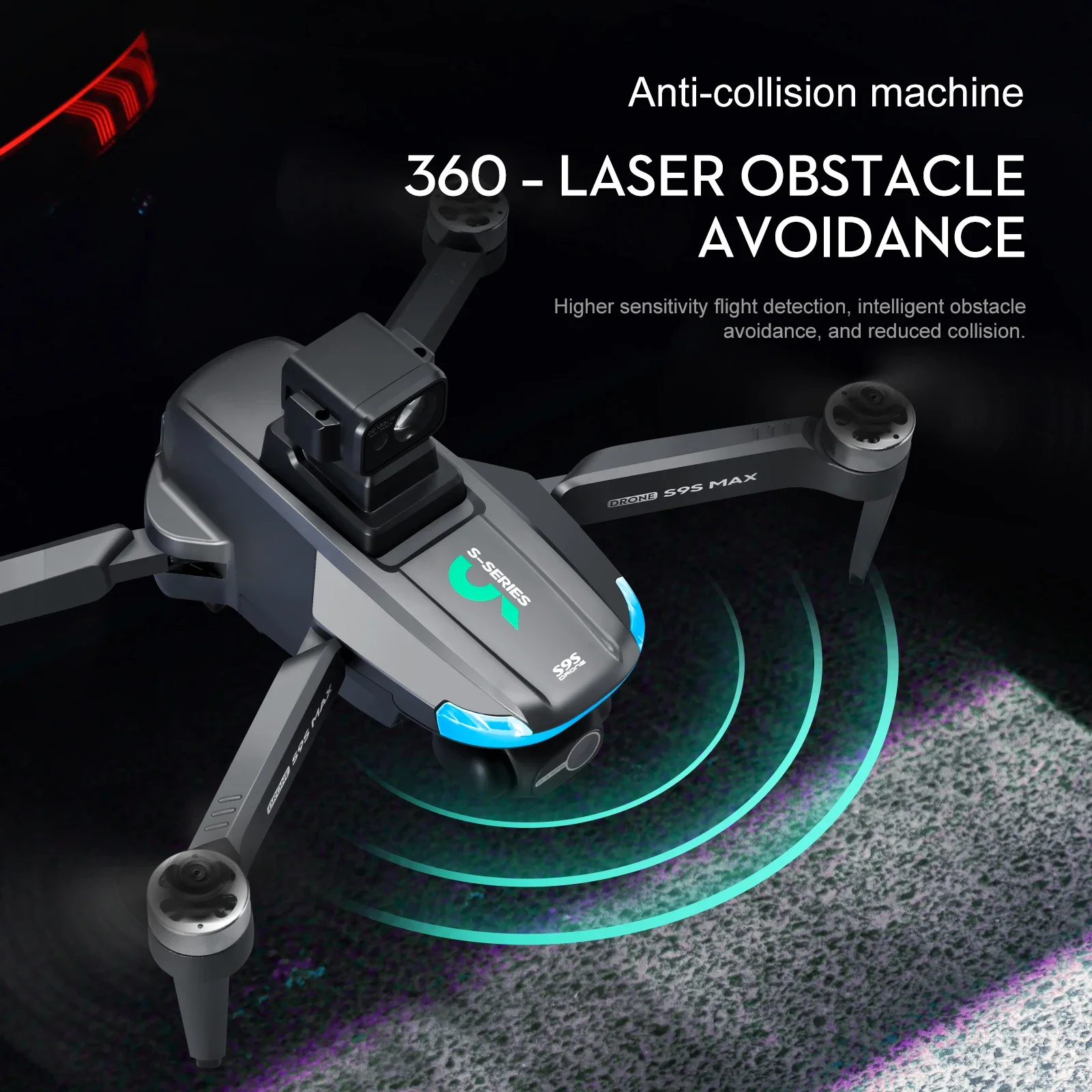 НОВЫЙ S9S MAX MINI Drone 4K 2- – обзор и цена Drone Camera Night Vision