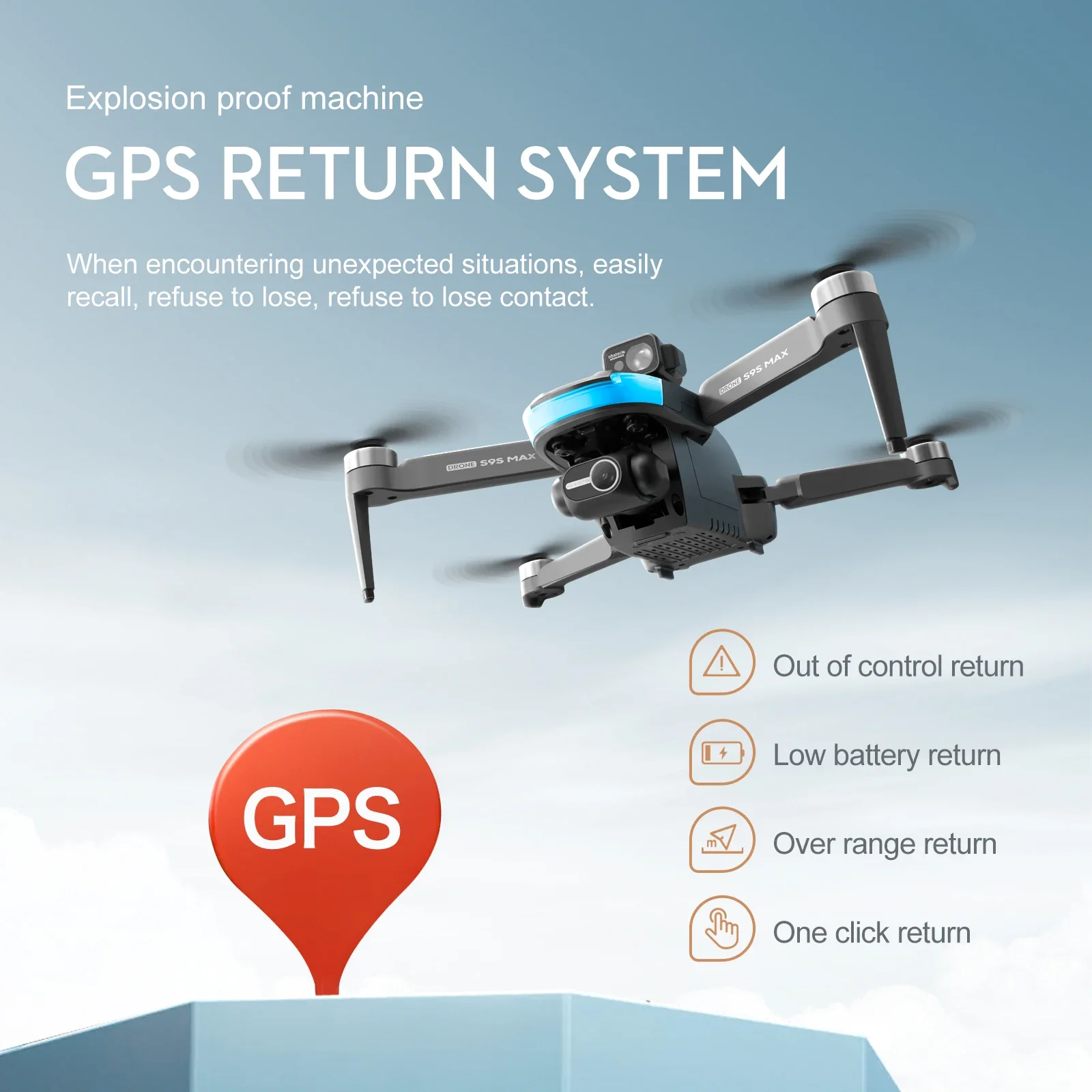 НОВЫЙ S9S MAX MINI Drone 4K 2- – обзор и цена Drone Camera Night Vision