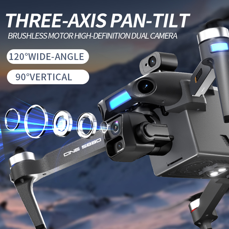 Новый дрон 2026 года с двумя 8 – обзор и цена Drone Camera Mount