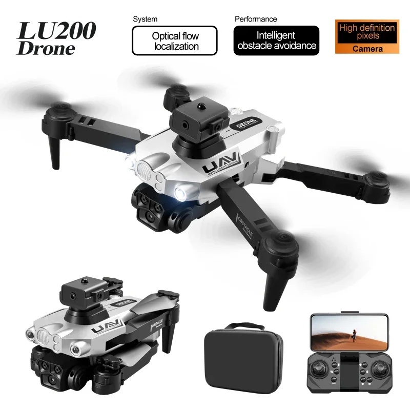 LU200 8K GPS Дрон Тройная каме – обзор и цена Drone Camera Mount