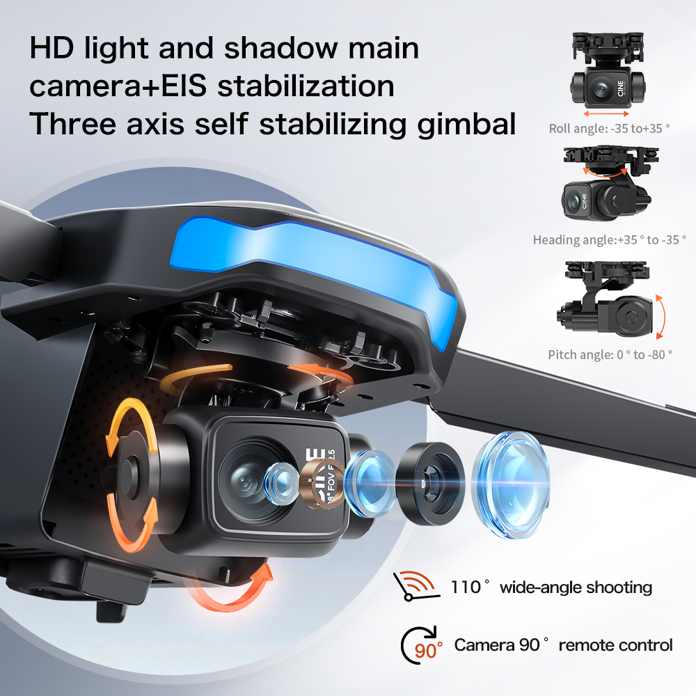 Новый дрон S-X1 MAX с GPS, 8K, – обзор и цена Drone Camera Professional